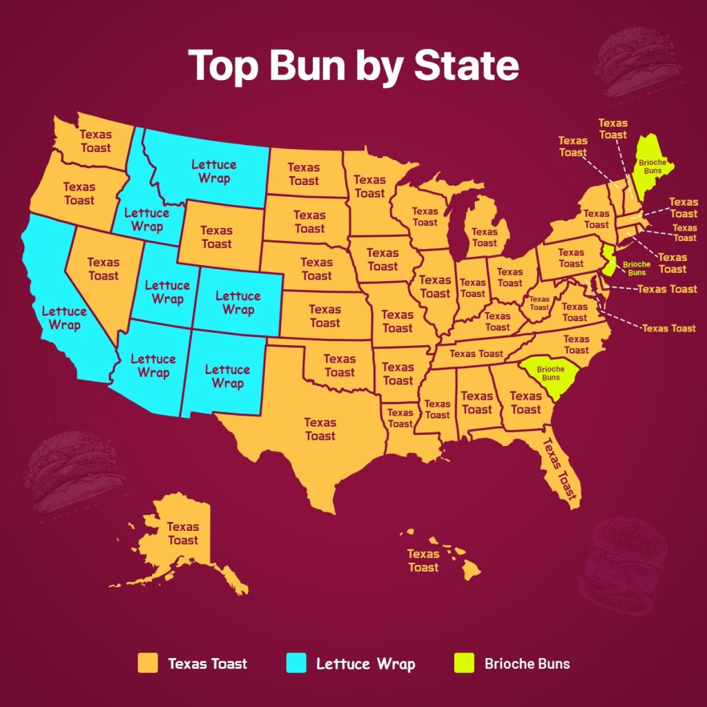 Top Bun by State