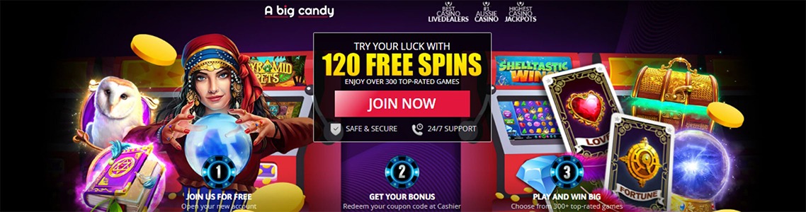 A Big Candy Casino Bonus