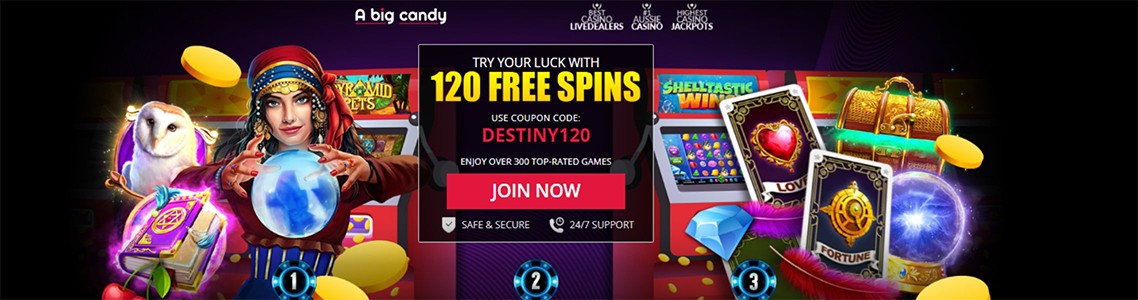 A Big Candy Casino Bonus