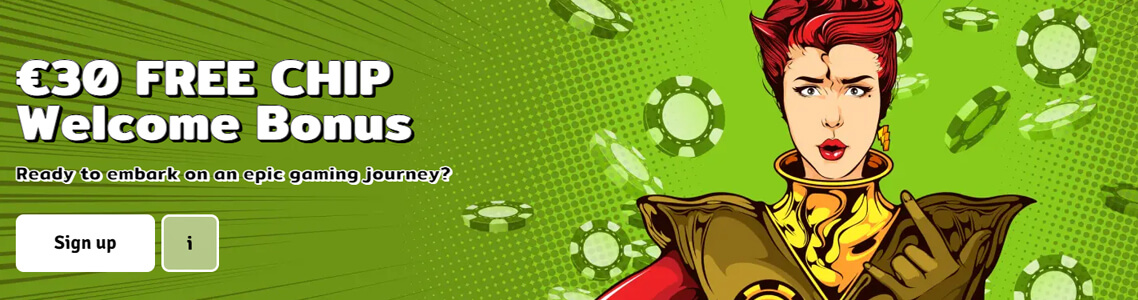 Comic Play Casino Bonus