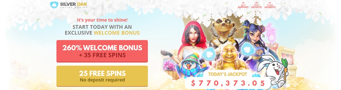 Silver Oak Casino Bonus
