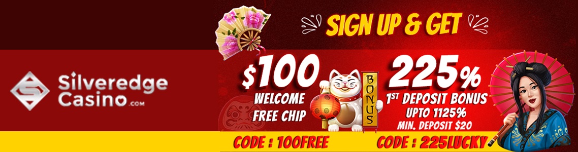 Silveredge Casino Bonus