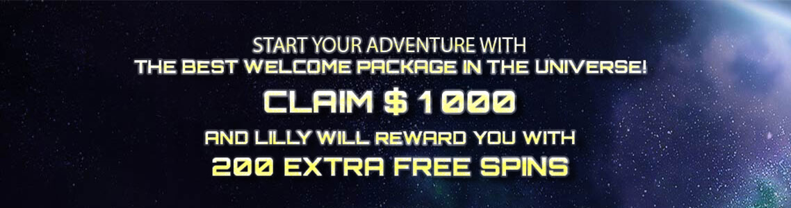 Space Lilly Casino Bonus