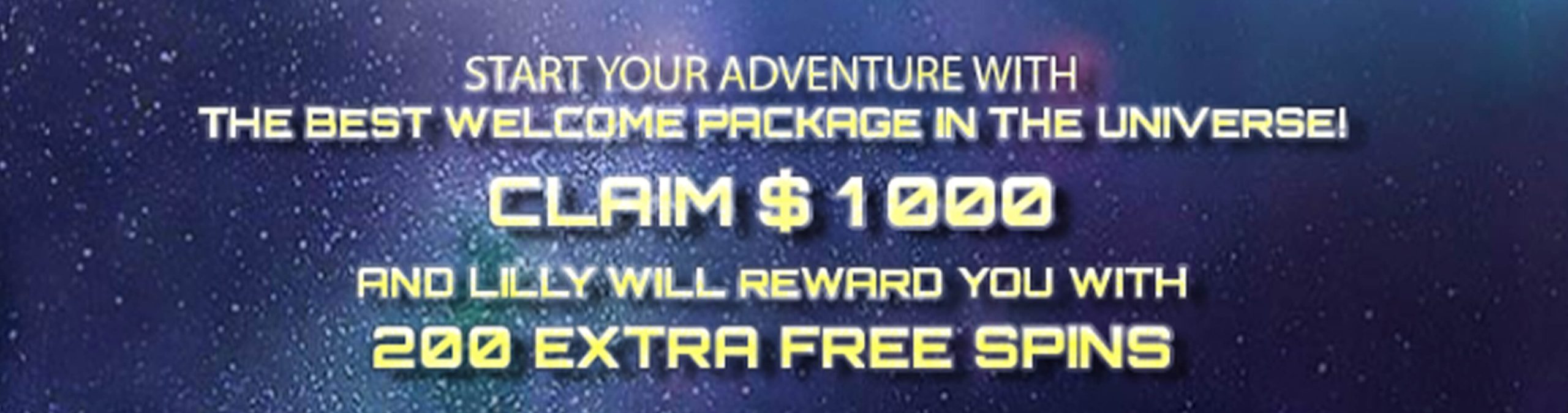 Space Lilly Casino Bonus