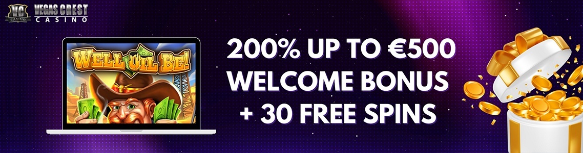 Vegas Crest Casino Bonus